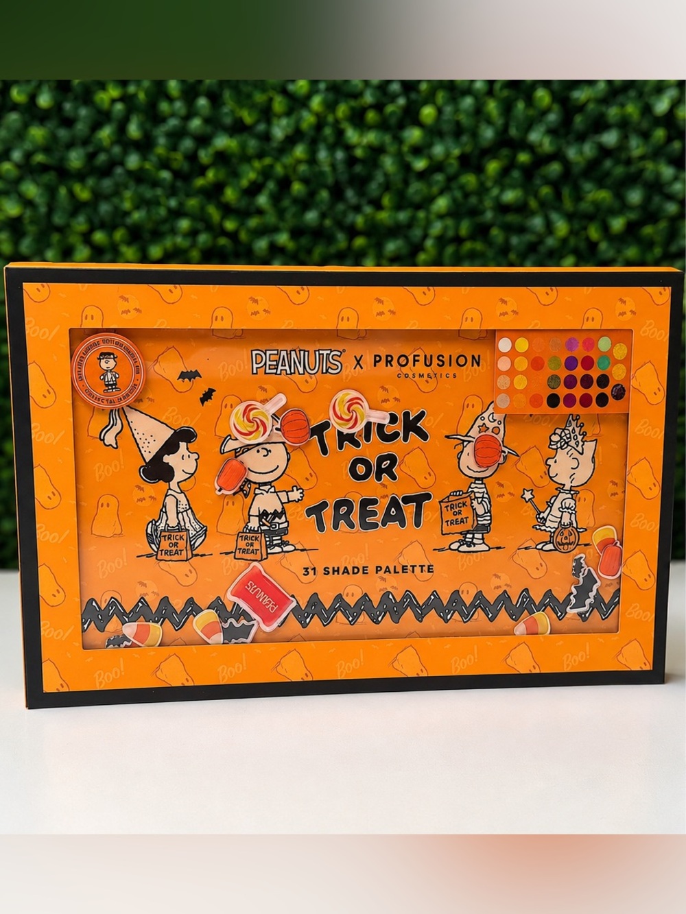 Peanuts x Profusion Trick or Treat 31 Shade Eyeshadow Palette NWT